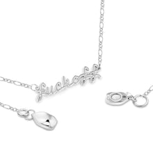 Load image into Gallery viewer, F**K Off Necklace (Gold and Silver)