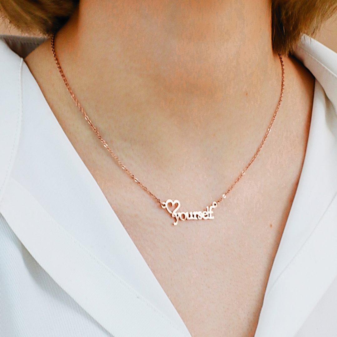 Love yourself 2025 first necklace