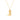 A gold-filled 18-inch necklace with a magnetic clasp featuring a cowboy boot charm.