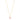 Single Hearted Girl Pink Necklace  Magnetic Clasp Jewelry for Self-Love