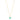 Single Hearted Girl Turquoise Necklace – Magnetic Clasp Jewelry for Self-Love