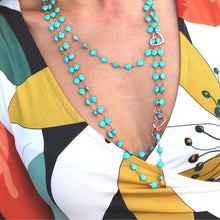 Load image into Gallery viewer, Love Story Turquoise Layered Necklace