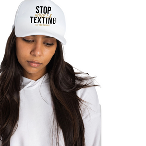 Stop Texting Your Ex Text Your Therapist Trucker Hat