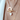 Gold Crush White Heart Necklace