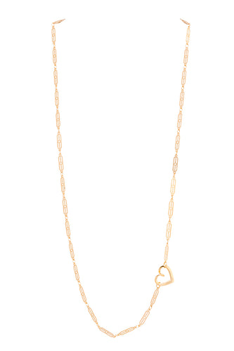 Con Amor Necklace Gold