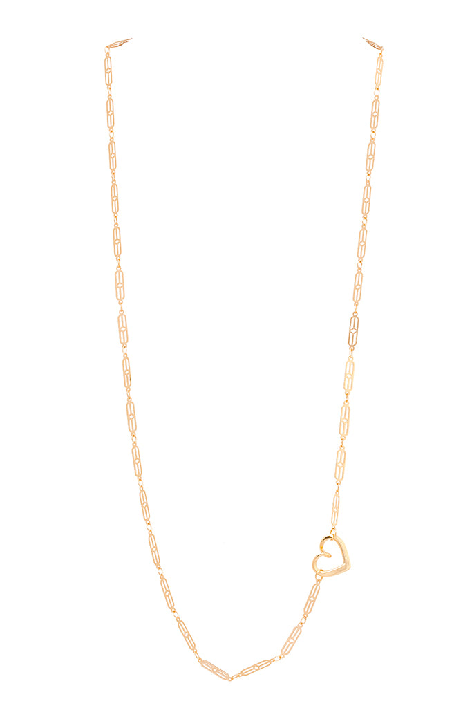 Con Amor Necklace Gold